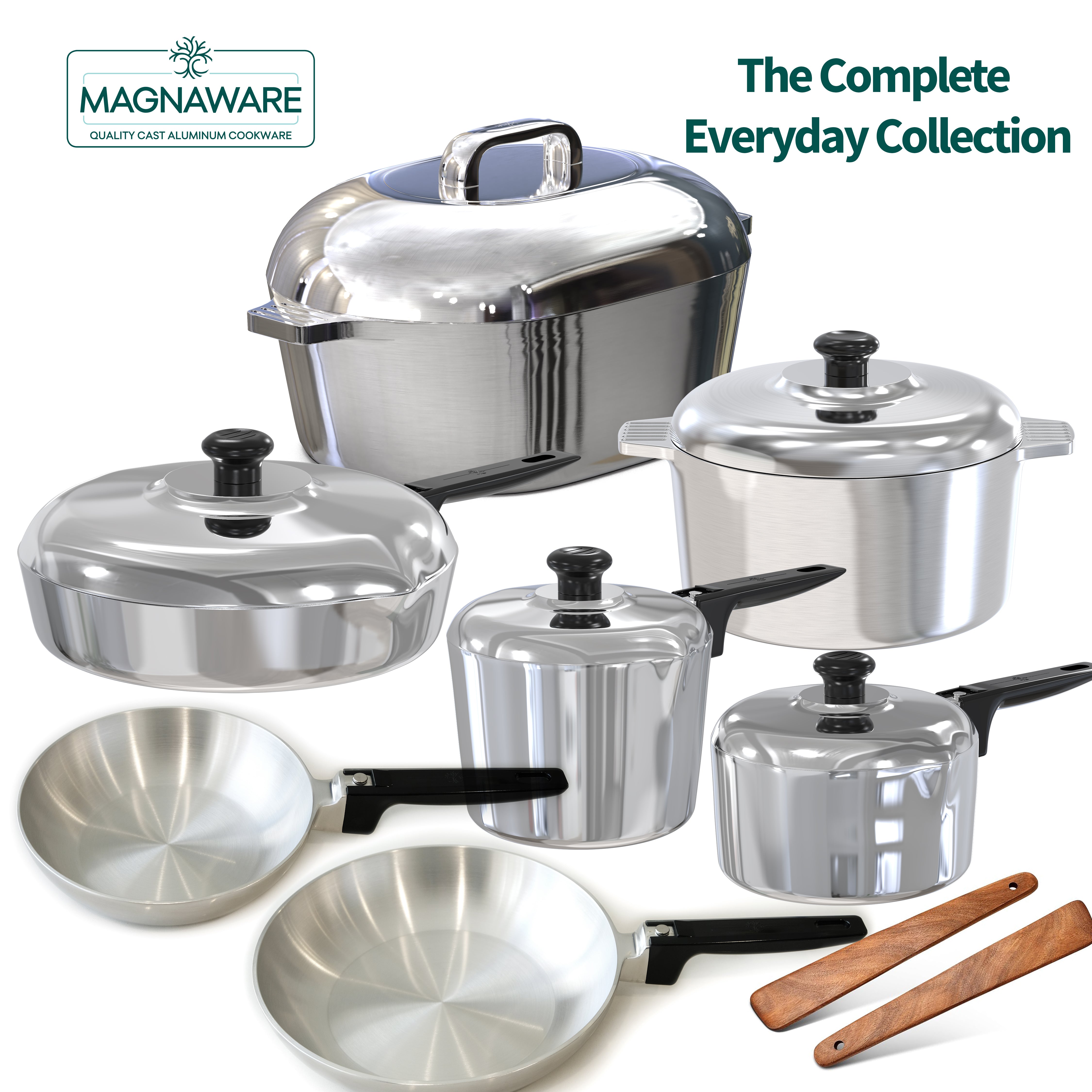 Magnaware Signature Cookware Set — Complete Everyday Collection
