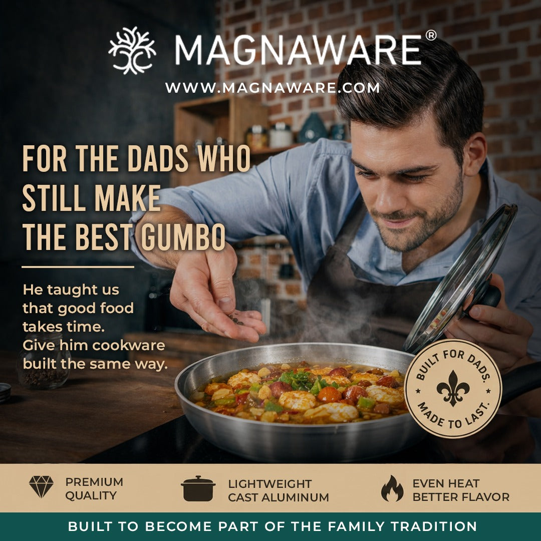 The Gumbo Master Bundle - Everything Dad needs for gumbo, jambalaya, stews, steaks and family gatherings.